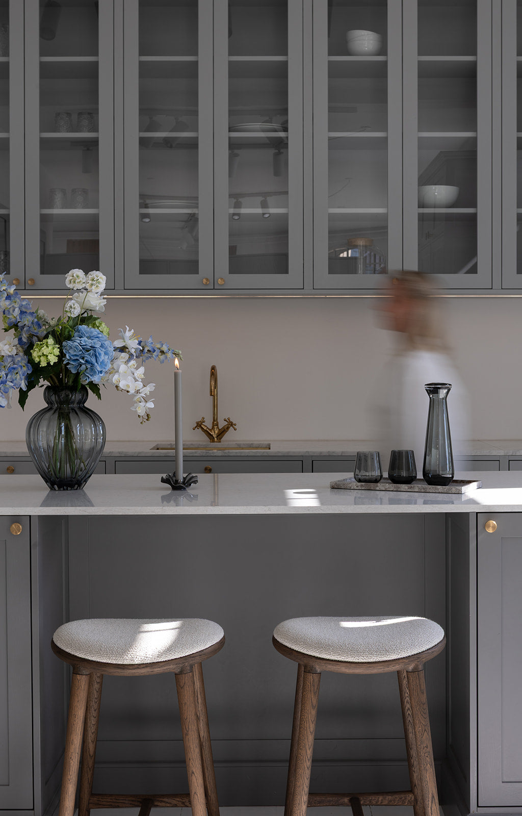 Meadow grå drikkeglas fra danske Specktrum