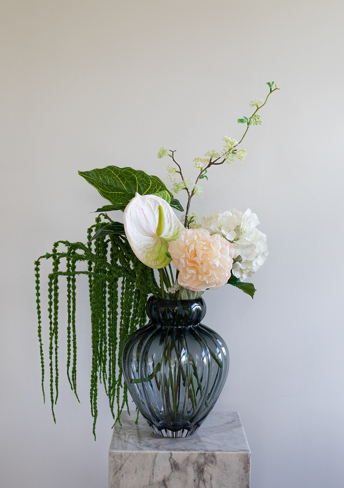 Kunstig Blomst - Grøn Hænge gren No. 1