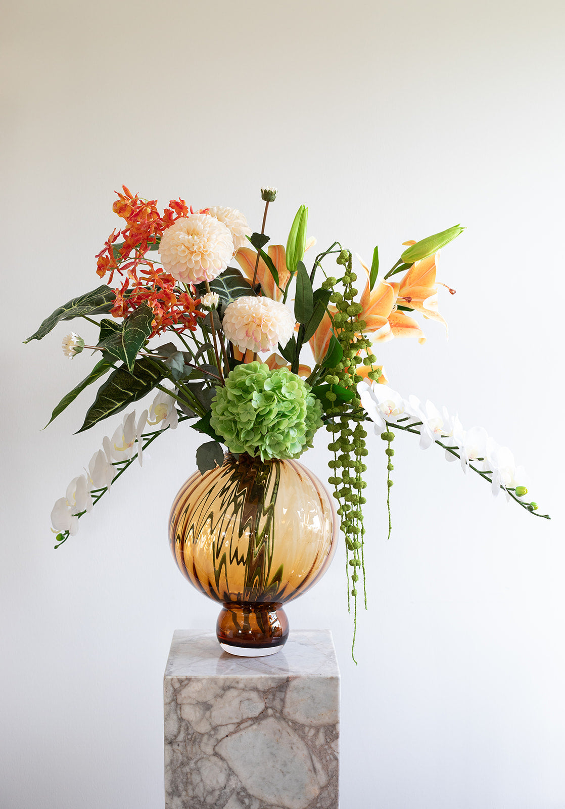 Kunstig Blomst - Amber Stor Lilje