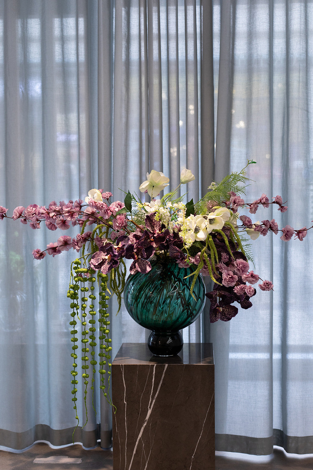 Meadow Swirl Vase - Grøn Stor
