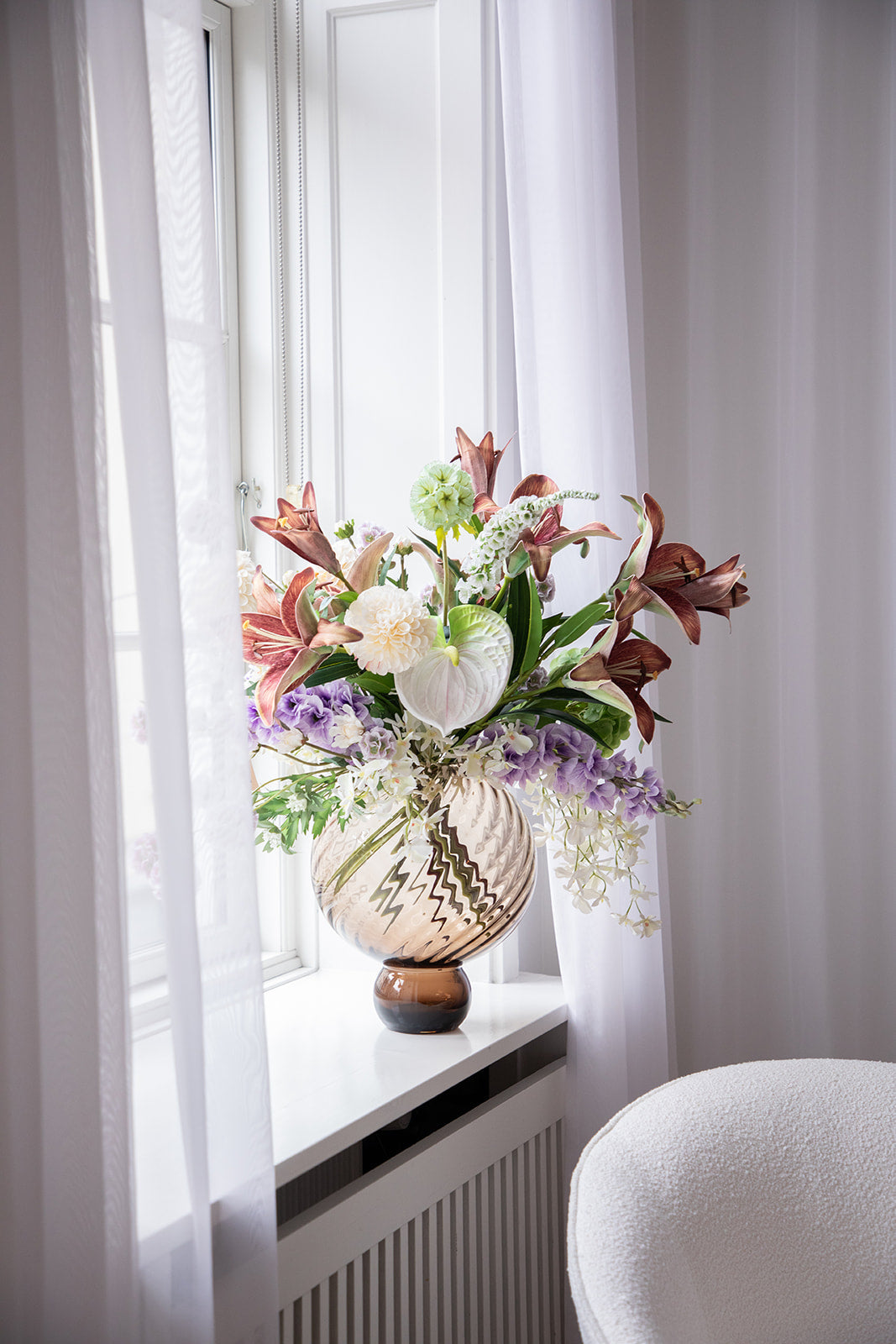 Meadow Swirl Vase - Topaz Stor