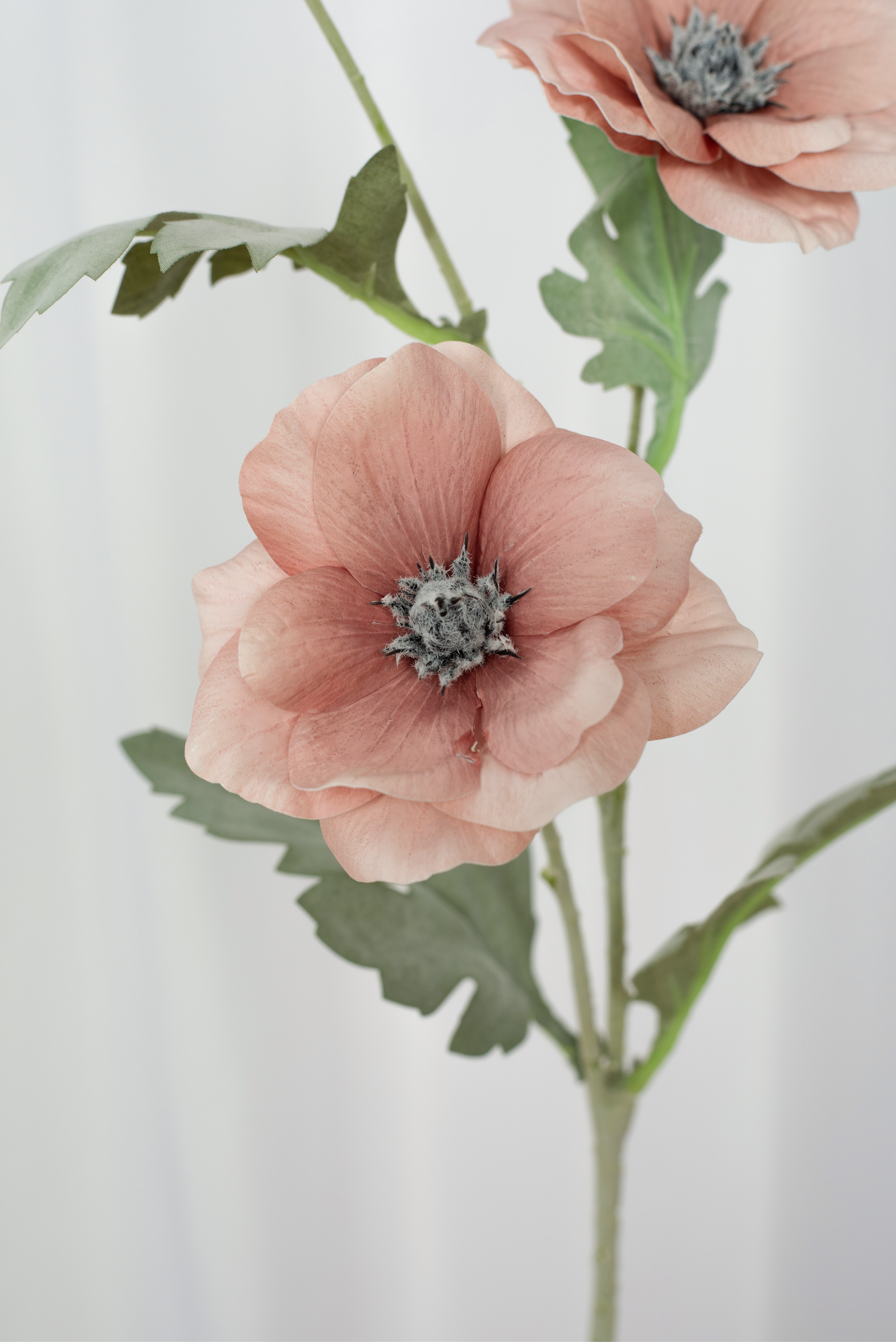 Kunstig Blomst - Støvet rosa Valmue