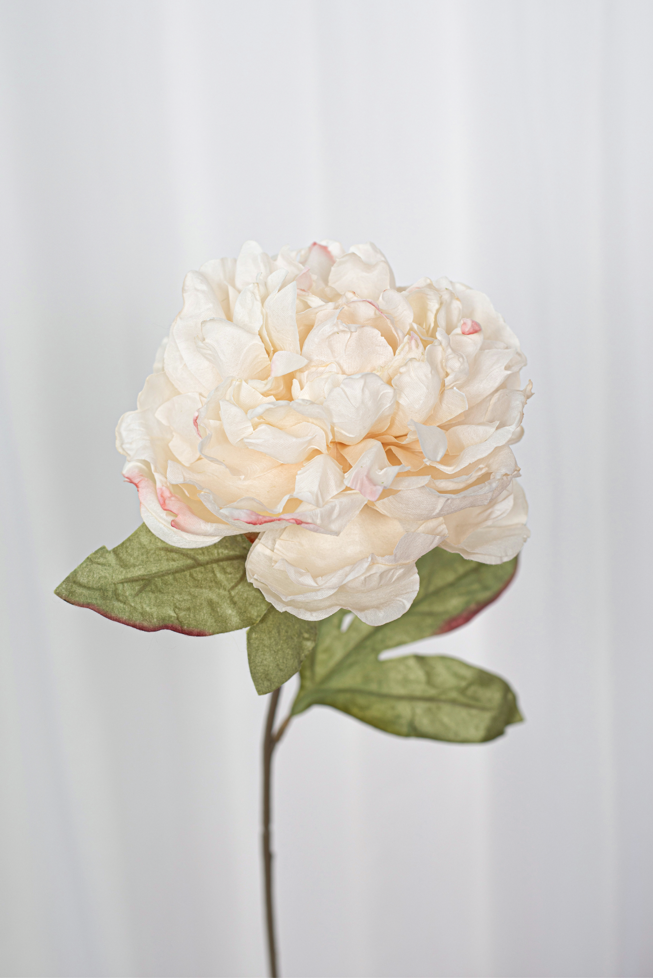 Kunstig Blomst - Creme Pæon