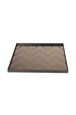 Herringbone Bakke - Bronze Kvadratisk