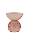 Shadow Square Candle Holder - Rose
