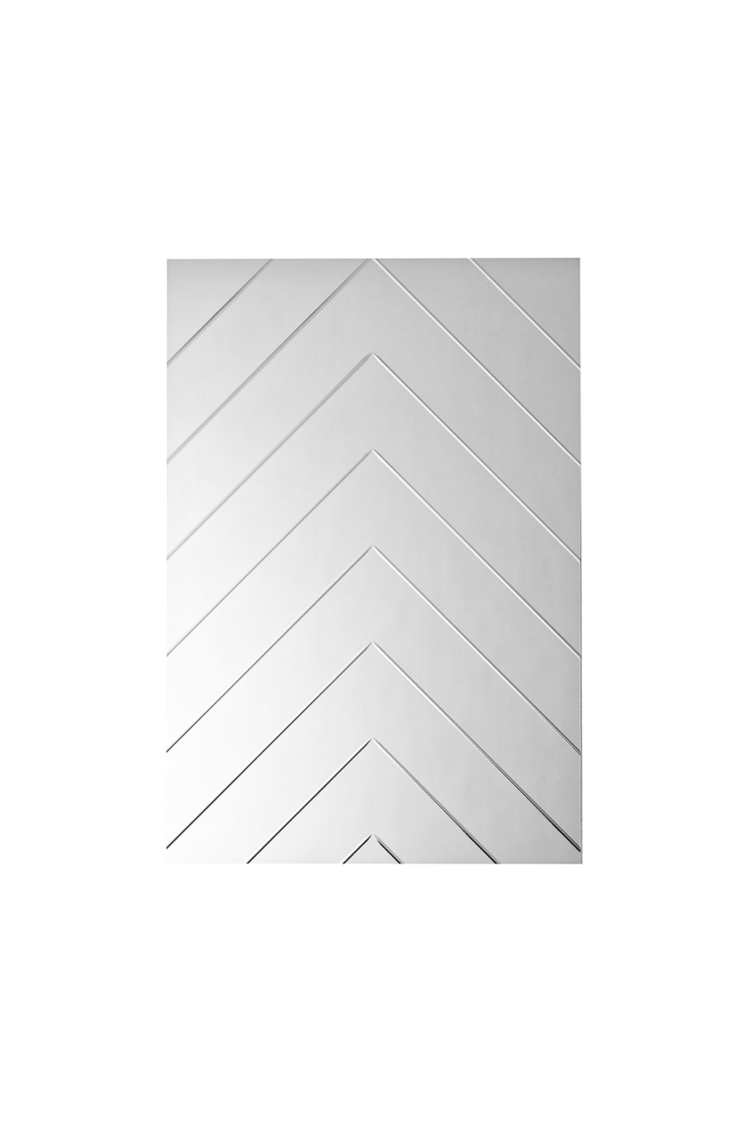 Herringbone Spejl - Klar Lille