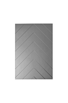 Herringbone Spejl - Grå Lille
