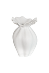 Nellie Vase - Off White Mellem