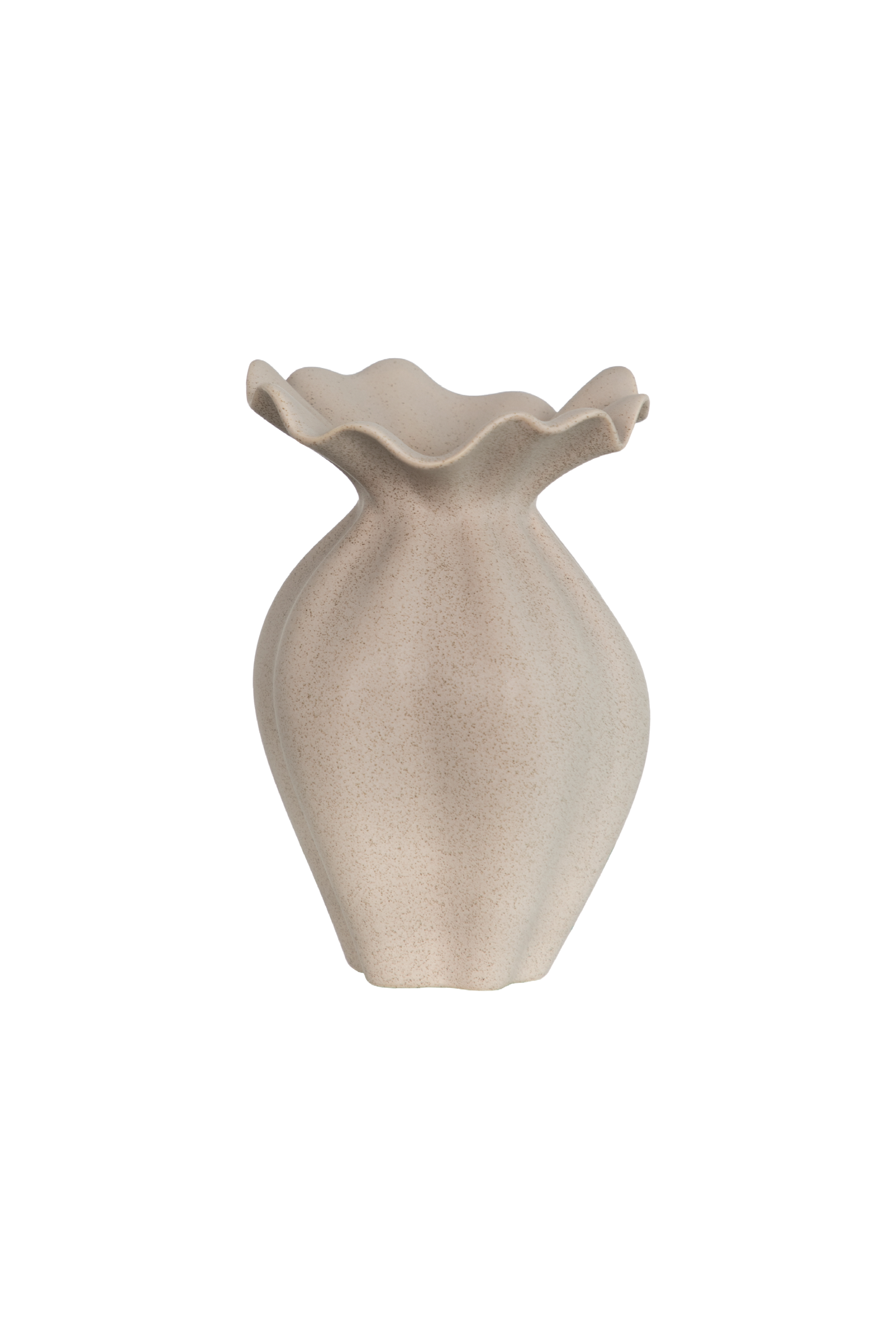 Nellie Vase - Sand Lille