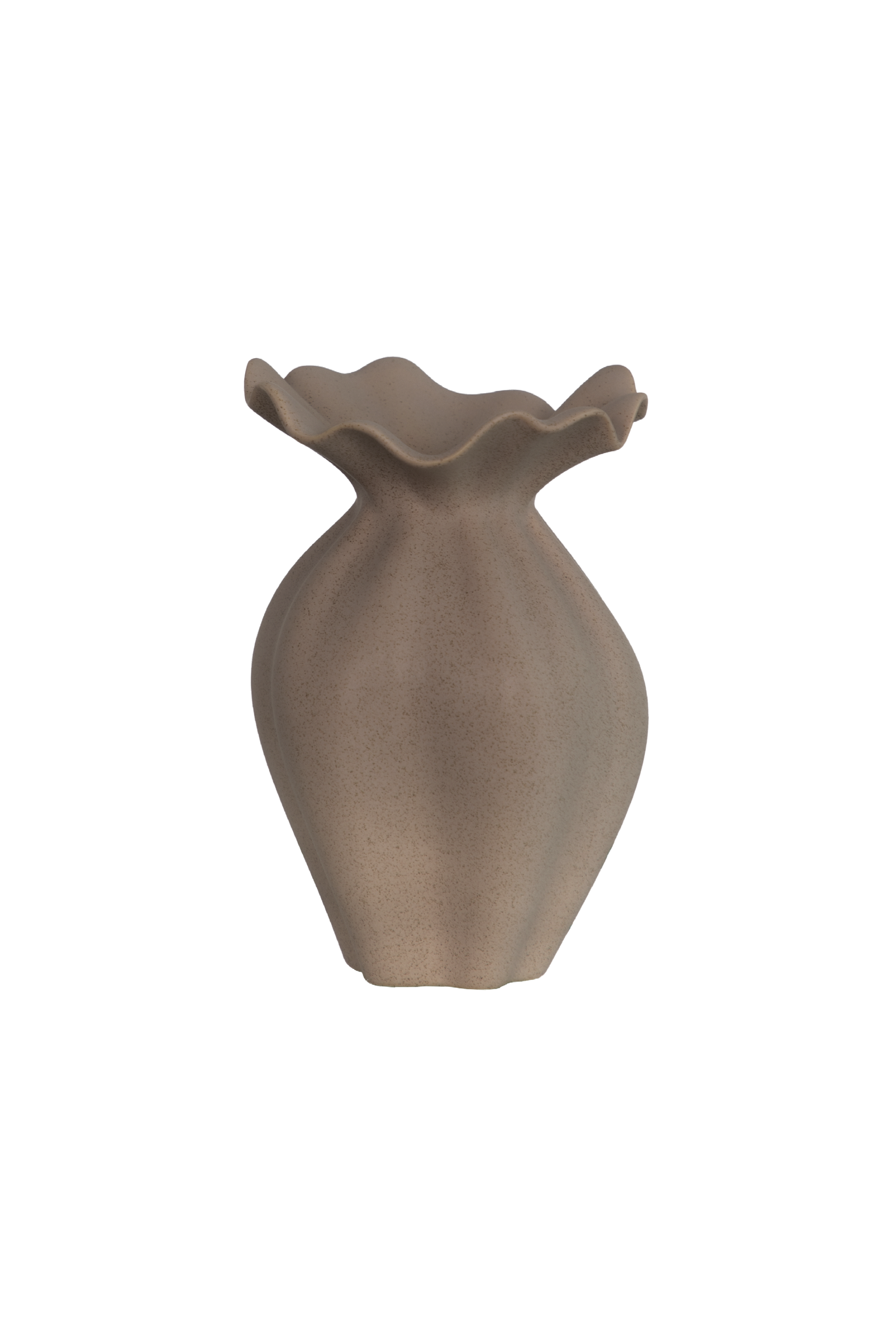 Nellie Vase - Brun Lille