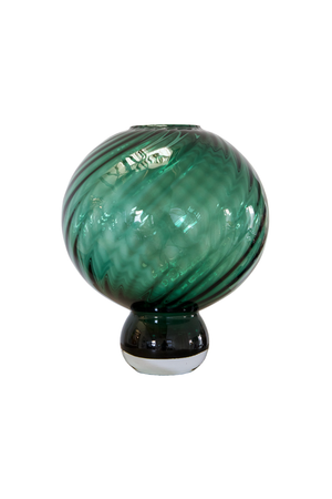 Meadow Swirl Vase - Grøn Mellem
