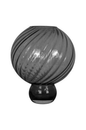 Meadow Swirl Vase - Grå Stor