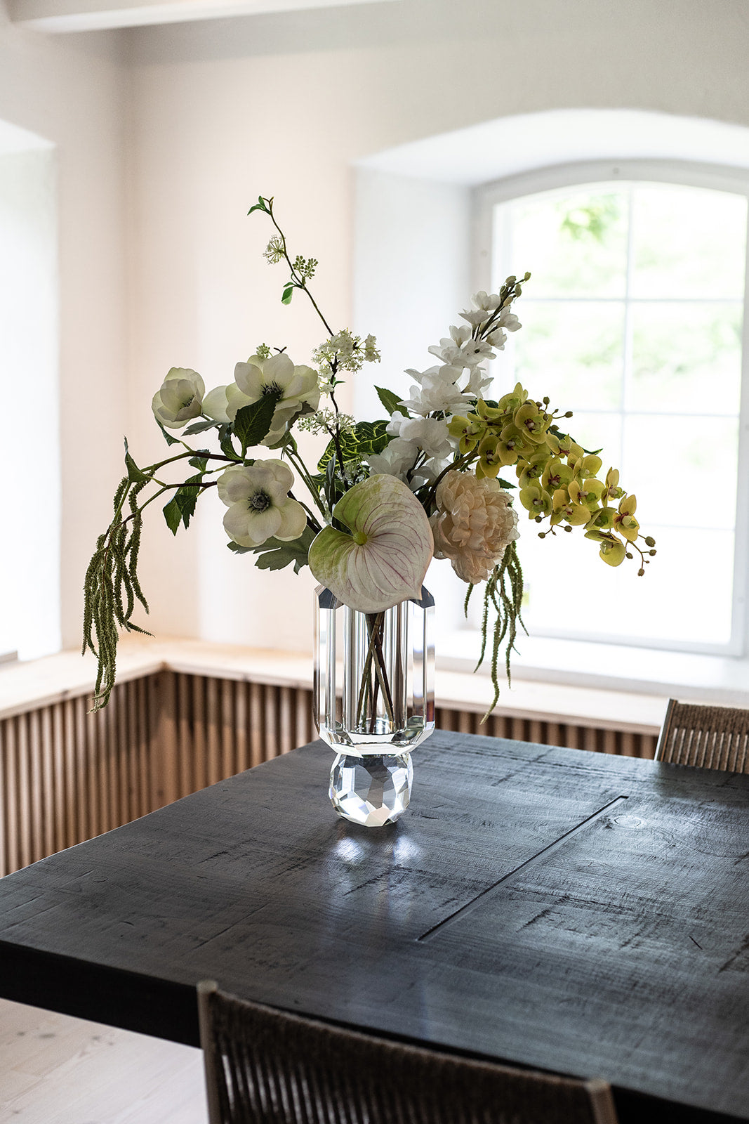 Kunstig Blomst - Grøn Hænge gren No. 2