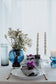 Meadow Swirl Vase - Blue Lille
