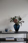 Evelyn Vase - Blue Mellem