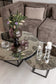 Shade Sofabord - Silver Antique Lille