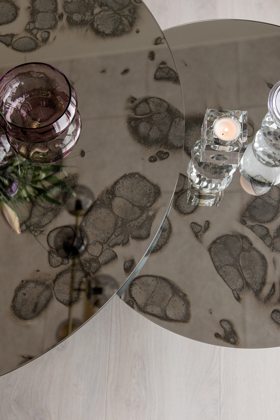 Shade Sofabord - Silver Antique Stor