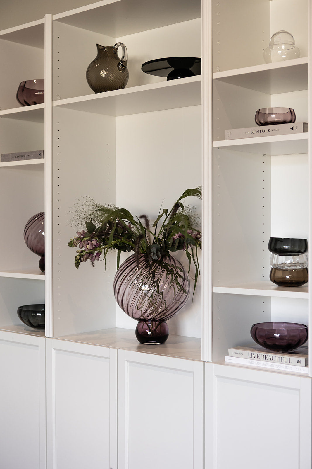 Meadow Swirl Vase - Plum Stor